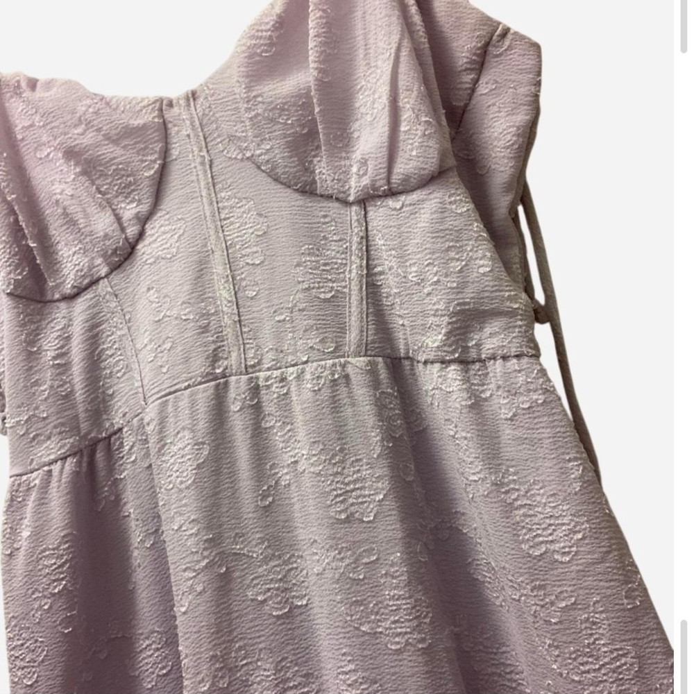 Pre-owned Wild Fable Lavender Lace Dress - Picture 3 of 3